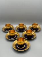 Manufacture Ribes à Limoges - Koffieservies voor 6 (15) -, Antiek en Kunst, Antiek | Meubels | Tafels