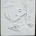 Plaque - Biscuit porselein, Antiek en Kunst