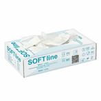 SOFT line Nitril handschoenen - wit- 100 stuks - Small, Diversen, Verzenden, Nieuw