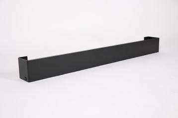 Unieke metalen design kapstok minimalistisch zwart 1000mm beschikbaar voor biedingen