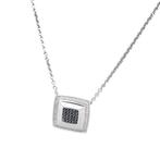 Hanger - 14 karaat Witgoud - 0.41ct. tw. Diamant
