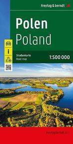 Wegenkaart - Landkaart Polen - Freytag &amp; Berndt, Nieuw, Verzenden