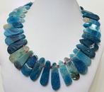 Agaat blauw en agaat roze uit Brazilië natuurlijk (1640 ct),
