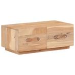 vidaXL Salontafel 90x50x35 cm massief gerecycled hout, Huis en Inrichting, Tafels | Salontafels, 50 tot 100 cm, Verzenden, Nieuw