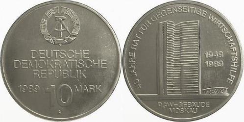 10 Mark Ddr 40jahre Rgw 1989a, Postzegels en Munten, Munten | Europa | Niet-Euromunten, Verzenden