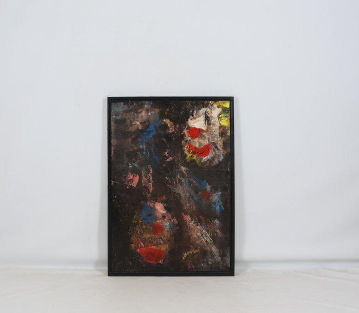 Jan van Heel (1898-1990) - De Clown, Antiek en Kunst, Kunst | Schilderijen | Modern