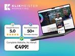 Complete Website Nu €499! | 65+ Reviews: 5.0 op Google!, Webdesign