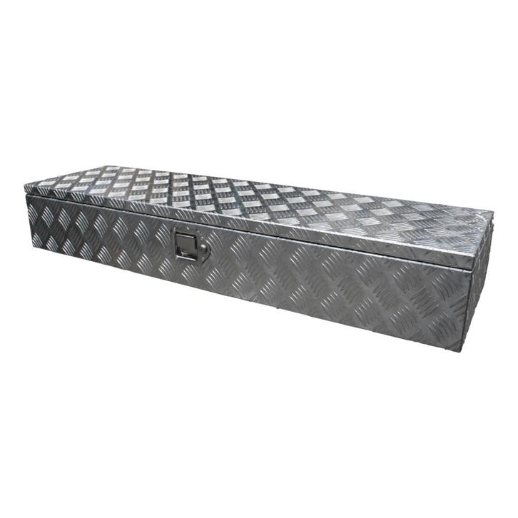 Novio Gereedschapskist aluminium 1200x380x190mm kofferslot, Auto diversen, Aanhangwagen-onderdelen, Ophalen of Verzenden