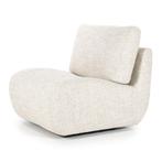 Fauteuil Eleonora LUCIA Beige *NIEUW*, Nieuw, 75 tot 100 cm, Ophalen of Verzenden, 75 tot 100 cm