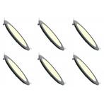 Voordeelpak LED Downlight Slim 6 Pack - Inbouw Rond 3W -, Huis en Inrichting, Metaal of Aluminium, Nieuw, Ophalen of Verzenden