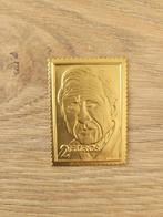 Gouden Zegel 24 K Johan Cruyff + Schilderij Johan Cruyff, Verzamelen, Nieuw