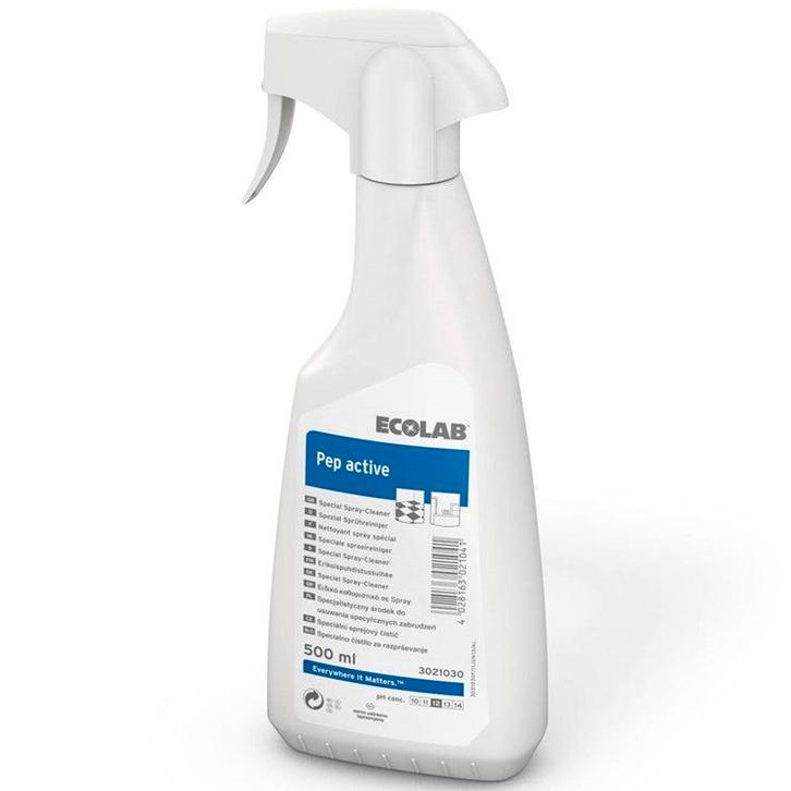 Ecolab Pep Active vlekkenreiniger - 6 x 500 ml, Huis en Inrichting, Schoonmaakartikelen, Verzenden