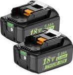 Accu geschikt voor Makita - 2 x 18V Accu - 6Ah - BL1860B - B, Doe-het-zelf en Verbouw, Verzenden, Zo goed als nieuw