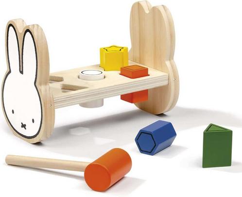 Nijntje houten speelgoed hamerbankje inclusief hamer -, Kinderen en Baby's, Speelgoed | Houten speelgoed, Nieuw, Ophalen of Verzenden