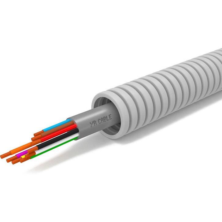 Flexibele Buis met Signaalkabel - Voorbedrade Flexbuis -, Doe-het-zelf en Verbouw, Elektra en Kabels, Nieuw, Ophalen of Verzenden