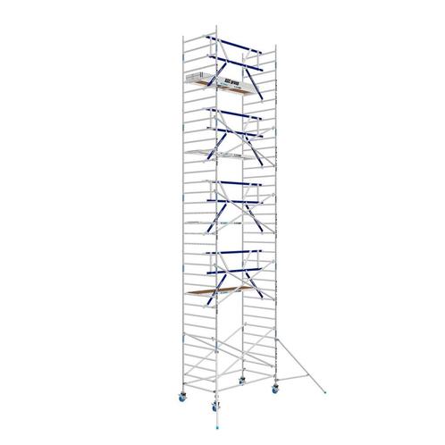 AGS Pro rolsteiger ASC 135 x 250 x 11,2wh enkelzijdig, Doe-het-zelf en Verbouw, Steigers, Rolsteiger of Kamersteiger, Nieuw, Verzenden