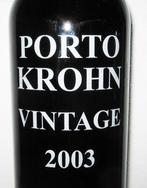 2003 Krohn - Vintage Port - Douro - 3 Flessen (0.75 liter), Nieuw