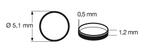 fleischmann 948001 Traction tyre N (1 pcs, 1 stuk, Stück), Overige merken, Gelijkstroom, Verzenden, Overige typen