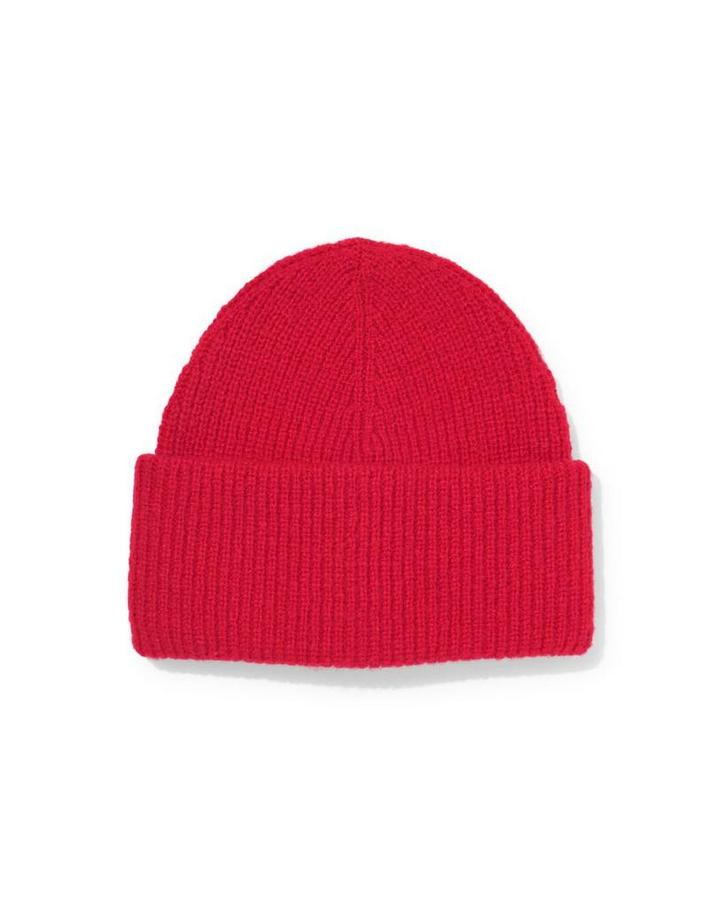 HEMA Damesmuts rib rood van €14.99 voor €6 sale, Kleding | Dames, Overige Dameskleding, Nieuw, Verzenden