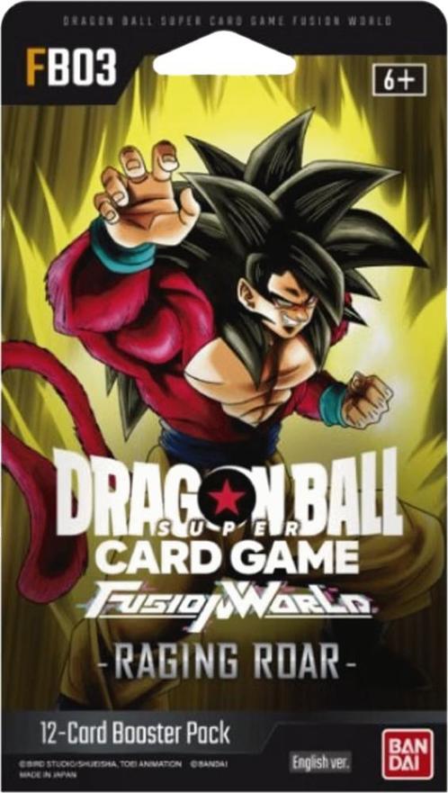 Dragon Ball Super SCG - Fusion World 03 Raging Roar Sleeved, Hobby en Vrije tijd, Verzamelkaartspellen | Overige, Nieuw, Verzenden