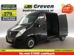 Renault Master T35 2.3 dCi L2H2 146PK Airco 2xSchuifdeur PDC, Renault, Zwart, Startonderbreker, Nieuw