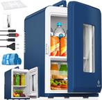 Minikoelkast -  koelkast - 15 Liter - AC DC 220-240V en 12V, Verzenden, Nieuw