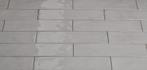 Wandtegel Pamesa Mayolica Tortora Opal Grijs Glans 7,5x30, Doe-het-zelf en Verbouw, Tegels, Nieuw, 20 tot 40 cm, 10 m² of meer