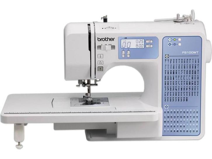 Brother FS100WT - Elektronische naaimachine - 100 steken -, Hobby en Vrije tijd, Naaimachines en Toebehoren, Nieuw, Brother, Verzenden