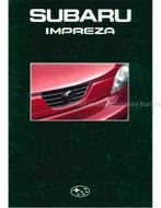 1996 SUBARU IMPREZA BROCHURE NEDERLANDS, Nieuw, Author