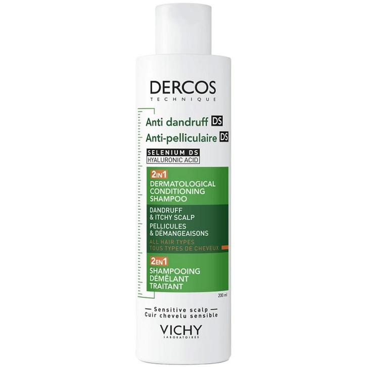 Vichy  Dercos Antiroos 2in1 Shampoo+conditioner  200 ml, Sieraden, Tassen en Uiterlijk, Uiterlijk | Haarverzorging, Nieuw, Verzenden