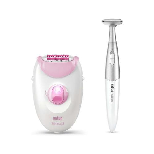 Tweedekans - Braun 3-321 - Epilator, Witgoed en Apparatuur, Persoonlijke-verzorgingsapparatuur, Ophalen of Verzenden