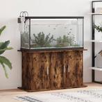 vidaXL Aquariumstandaard 101x41x58 cm bewerkt hout gerookt, Verzenden, Nieuw