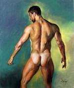 Domingo Alvarez Gomez (1942) - Desnudo masculino