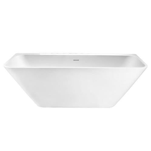 Semi-Vrijstaand Ligbad Best Design Borgh 180x85x55 cm Solid, Doe-het-zelf en Verbouw, Sanitair, Ophalen of Verzenden