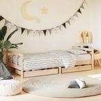 vidaXL Kinderbedframe 90x200 cm massief grenenhout, Verzenden, Nieuw