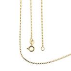 Gouden Venetiaanse schakel ketting, Ophalen of Verzenden, Gebruikt, Overige kleuren, Goud