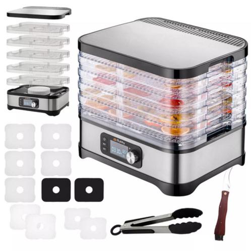 Ruhhy Voedseldroger 10L – Met LCD Timer en 5 Droogtrays V., Huis en Inrichting, Keuken | Keukenbenodigdheden, Nieuw, Ophalen of Verzenden
