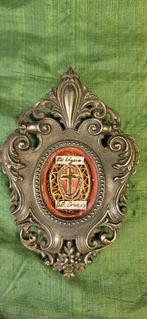 Reliekhouder - Glas, Legering, Papier - Begin 20e eeuw -