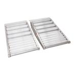 Aluminium Oprijplaten 1000x500 mm 7500 kg Set, Zakelijke goederen, Verzenden