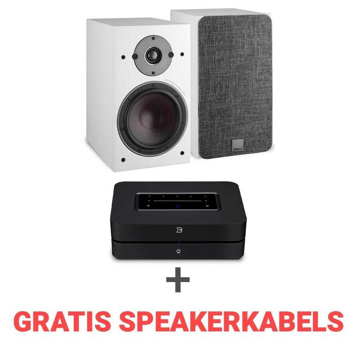 Oberon Dali Combi deal Dali Oberon 3 + Bluesound Powernode, Audio, Tv en Foto, Luidsprekers, Front, Rear of Stereo speakers, Nieuw