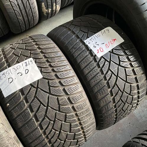 2 x Dunlop SP Winter Sport 3D 295-30-19 Winterbanden 6,5mm, Auto-onderdelen, Banden en Velgen, 19 inch, Winterbanden, 295 mm, Personenwagen