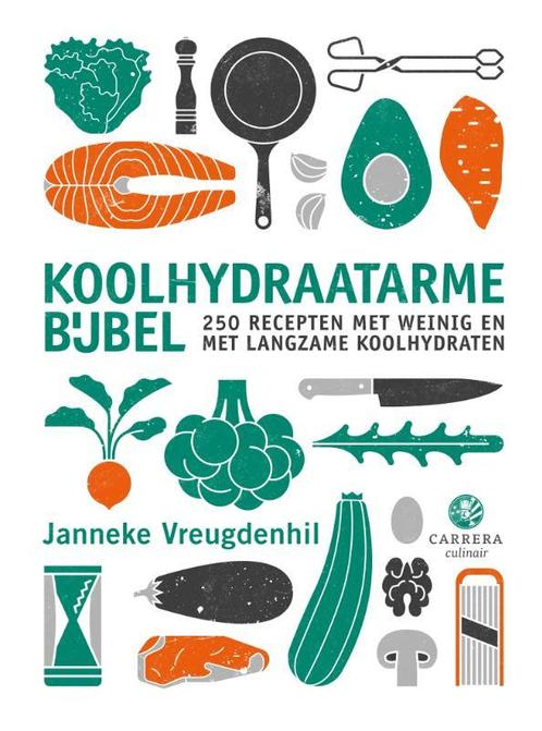 Koolhydraatarme bijbel / Kookbijbels 9789048859771, Boeken, Kookboeken, Zo goed als nieuw, Verzenden
