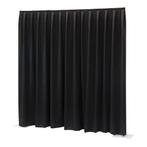 WENTEX® Pipe en Drape Molton gordijn 400x250 cm (bxh) 300, Muziek en Instrumenten, Licht en Laser, Verzenden, Nieuw