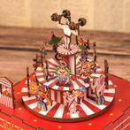 Tone-Cheer muziekdoosje Circus Troupe DIY Modelbouw Knuts..., Verzenden, Nieuw