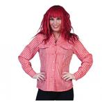 Oktoberfest blouse rood met wit - Oktoberfest overhemden, Kleding | Dames, Nieuw, Ophalen of Verzenden