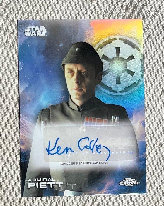 Star Wars Topps Chrome 2025 - autograph card - Kenneth, Verzamelen, Overige Verzamelen