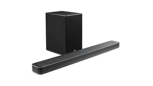 LG SL8YG - Dolby Atmos soundbar met draadloze subwoofer, Audio, Tv en Foto, Soundbars, Zo goed als nieuw, Bluetooth, Met externe subwoofer