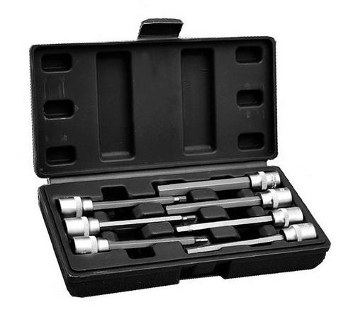 Inbus/zeskant 3/8 inch doppenset (verlengd, 7 delig) in kun, Doe-het-zelf en Verbouw, Gereedschap | Handgereedschap, Nieuw, Ophalen of Verzenden