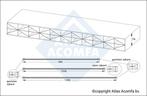 Polycarbonaat kanaalplaat TOP-X5 16mm dik |  98x350cm (BxL), Tuin en Terras, Verzenden, Nieuw, Veranda