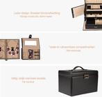 2dekans | LifeGoods Sieradendoos – 20 Vakken & Reisdoosje –, Ophalen of Verzenden, Gebruikt